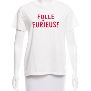 Clare V “Folle Furieuse” tee S